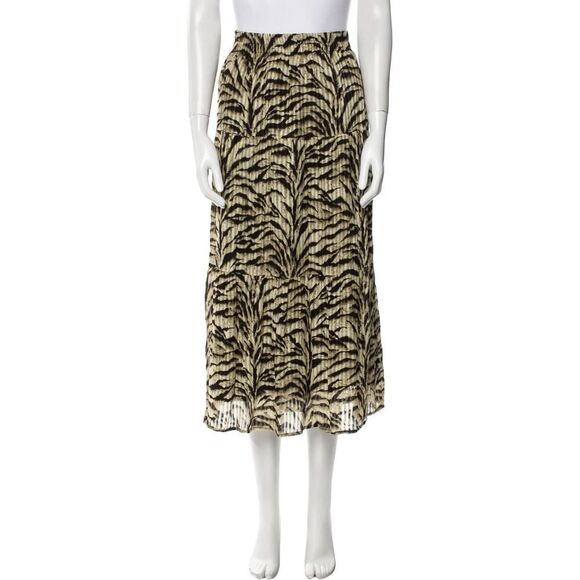 ba&sh 
Iva Zebra Print Skirt 🩸 - Picture 4 of 11